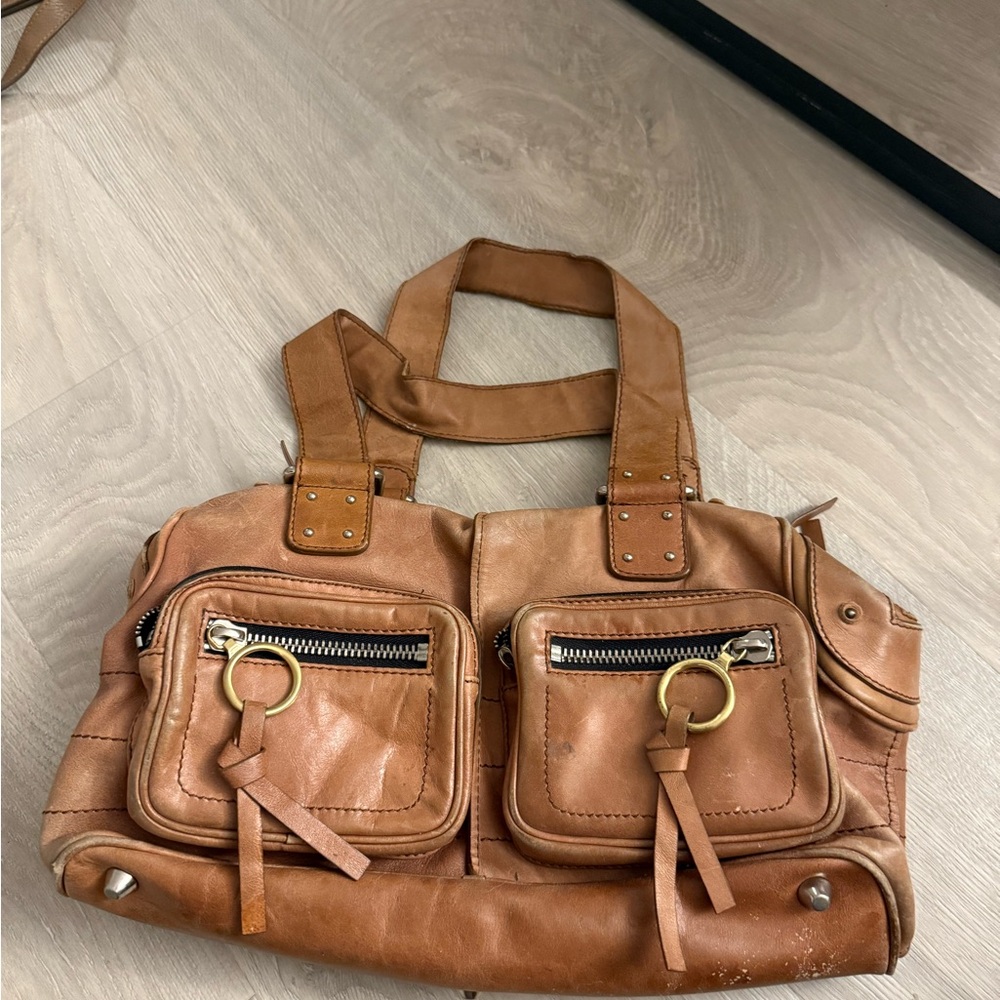 Used Chloe Tan Shoulder Bag